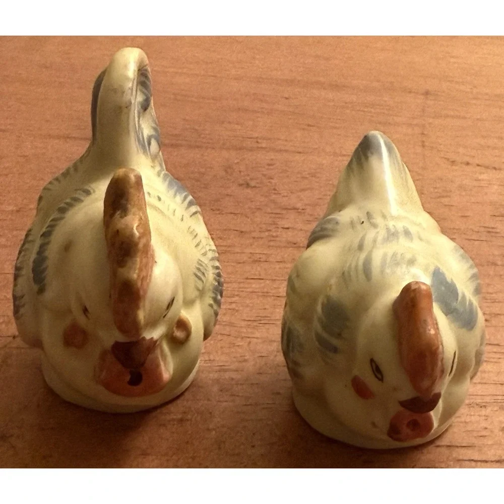 VTG Rooster & Hen Salt & Pepper Shaker Japan